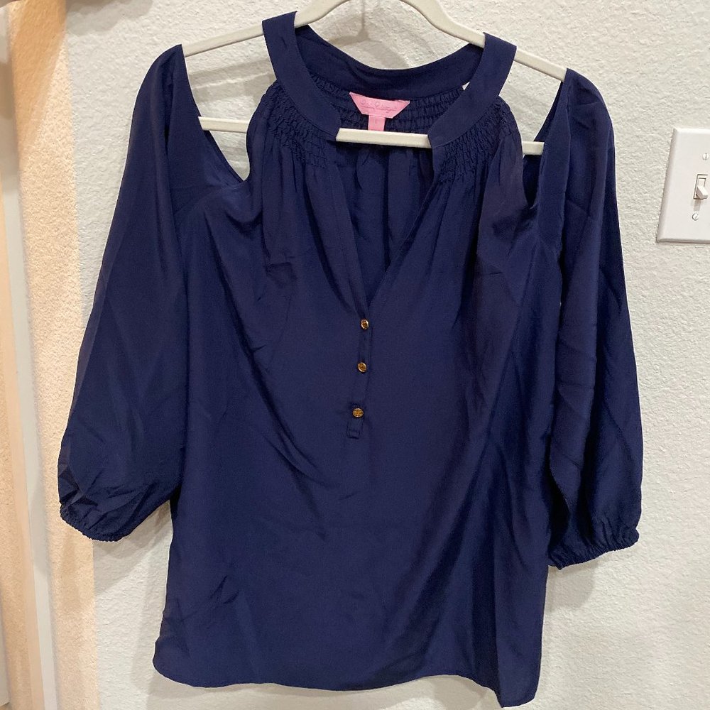Lilly Pulitzer Silk Top